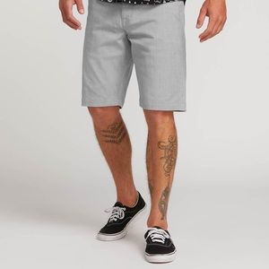 Men’s Volcom Stone Grey 30 waist shorts.